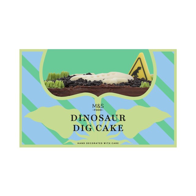 M&S dinosaur dig cake 800g - British product