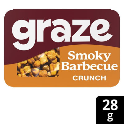 Graze Smoky BBQ Crunch Pulses and Corn Snack 28g
