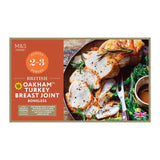 M&S British Oakham turkey breast joint frozen 500g, imported from the UK