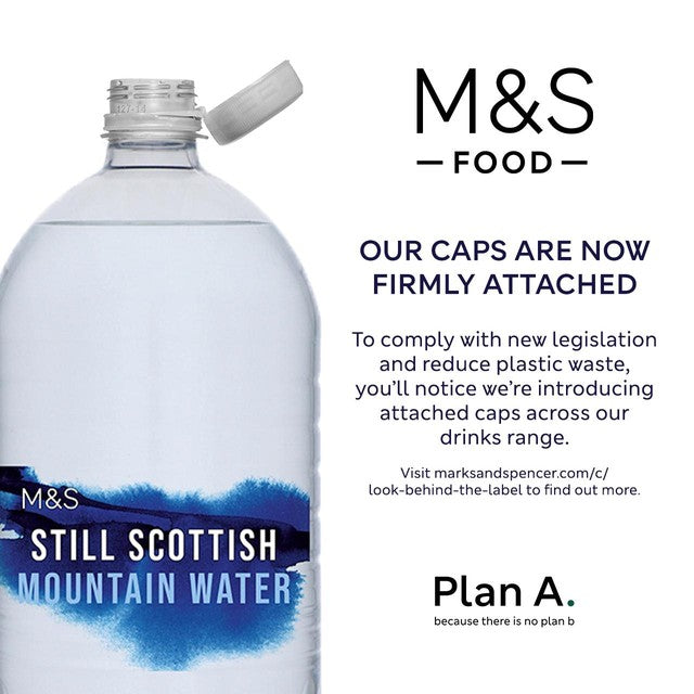 M&S Scottish still mountain water 12 x 500ml bottles, imported from the UK
