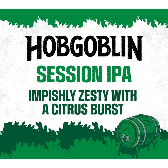 Hobgoblin Session IPA ale 10 x 440ml cans, UK version