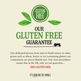 Glebe Farm PureOaty Porridge Oats 450g, imported from the UK