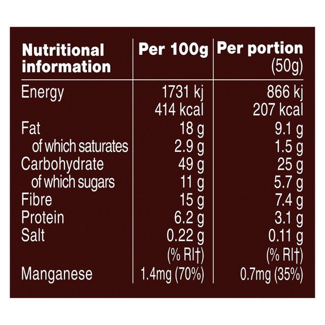 Graze Honeycomb Oat Boosts Flapjack snack bar 46g, UK version