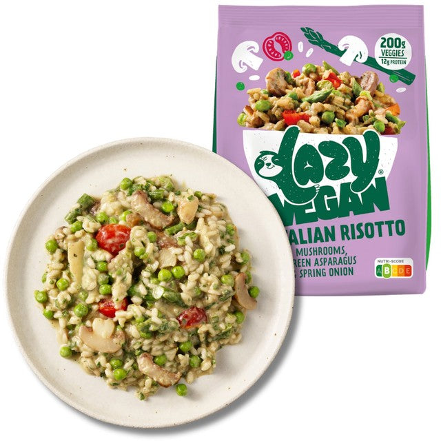 Lazy Vegan Italian Risotto ready meal 400g, UK version