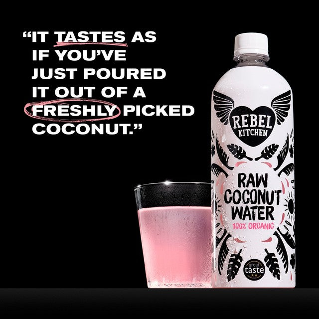 Rebel Kitchen coconut water organic 750ml imported from the UK