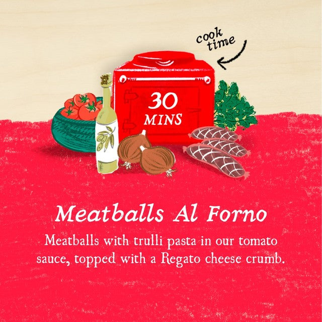 Charlie Bigham's Meatballs Al Forno ready meal 325g - British product