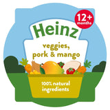 Heinz Veggies, Pork and Mango Baby Food Tray 200g, UK version