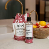 Miniml Rhubarb & Lemon washing up liquid 1L, imported from the UK