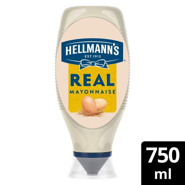 Hellmann's Real Squeezy Mayonnaise 750ml, UK version
