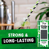 Cheeky Panda bamboo paper straws black 250 pack - British product