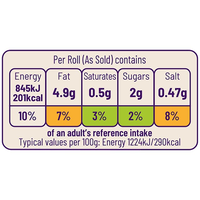 Ocado Mixed Seed Deli Rolls White 4 pack imported from the UK