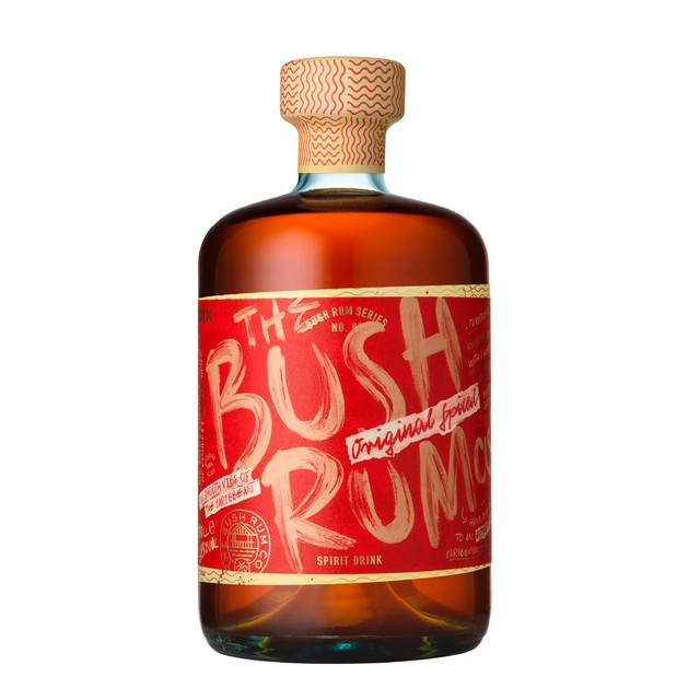 The Bush Rum Co. Original Spiced Rum 70cl, imported from the UK