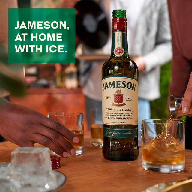 Jameson triple distilled blended Irish whiskey 70cl, UK version