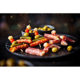 M&S Chorizo & Gouda Tapas Bites 90g, imported from the UK