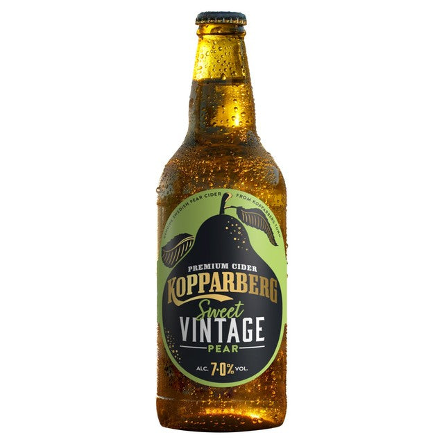 Kopparberg Sweet Vintage Pear cider 500ml, UK version