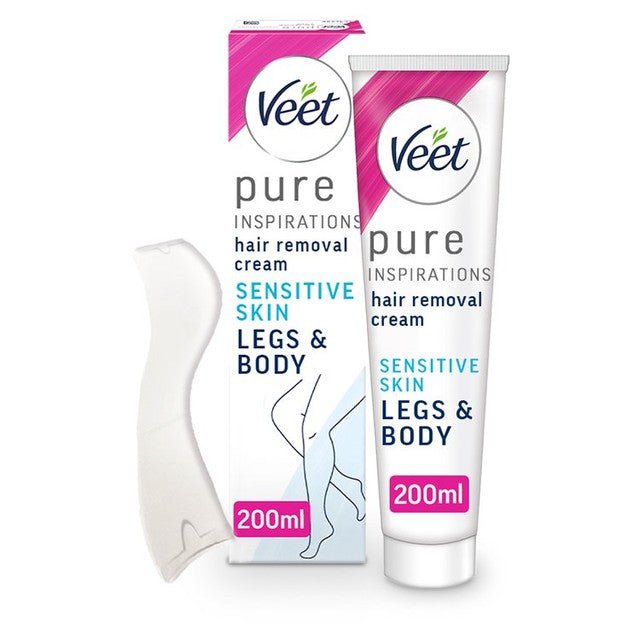 Veet hair removal cream for legs and body sensitive 200ml (British brand)