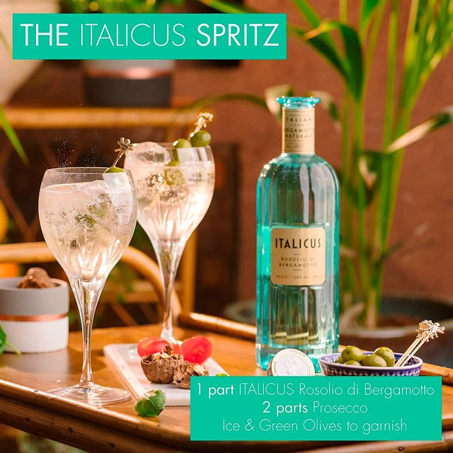 Italicus Rosolio di Bergamotto aperitif liqueur 70cl, UK version