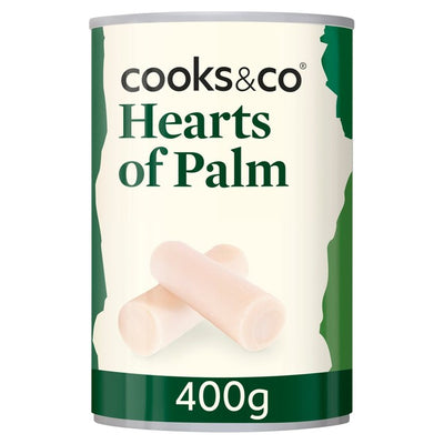 Cooks & Co Whole Hearts of Palm in Brine 400g Can