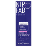 Nip+Fab Retinol Fix 2% eye cream 15ml, imported from the UK