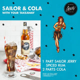 Sailor Jerry spiced rum 70cl (British brand)