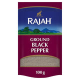 Rajah ground black pepper powder 100g, imported from the UK
