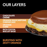 Gu Jaffa & chocolate cheesecake dessert 2 x 86g - British product