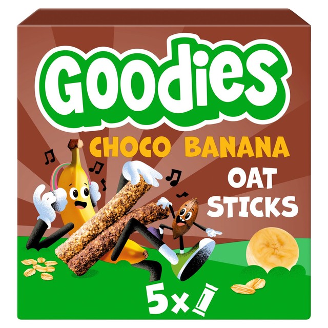 Goodies Chocolate Banana Oaty Bars Multipack 2x23g, UK version