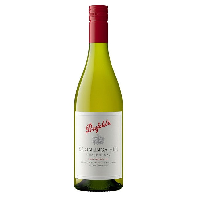 Penfolds Chardonnay wine 75cl bottle, imported from the UK