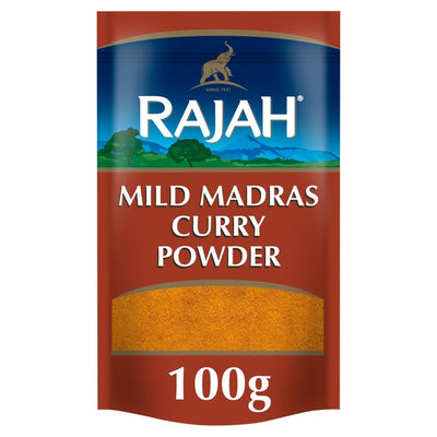 Rajah Ground Mild Madras Curry Powder 100g