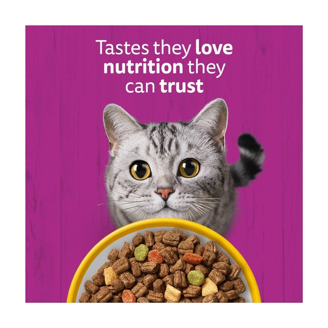 Whiskas dry cat food with chicken 7kg (British brand)
