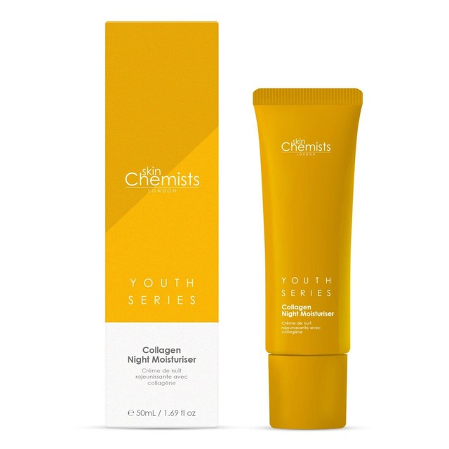 Skin Chemists Youth Series Collagen Night Moisturiser 50ml (British brand)