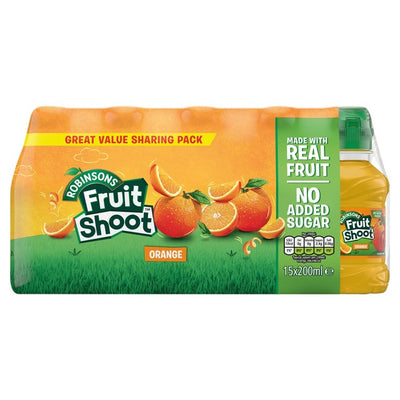 Fruit Shoot Orange Geschmack Kindergetränk 15 x 200ml
