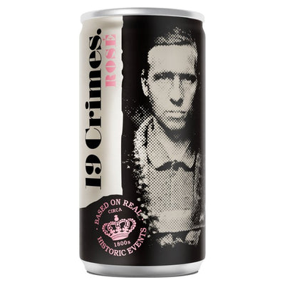 19 Crimes Rosé Canned Wine 18.7cl