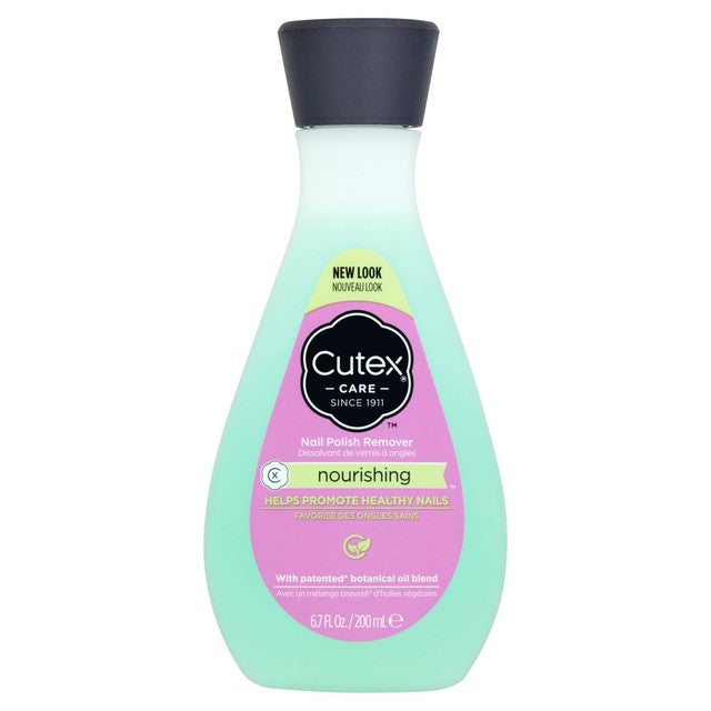 Cutex nail polish remover oil enriched for natural nails 200ml - British product