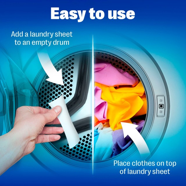 OceanSaver laundry detergent sheets 60 pack, imported from the UK