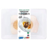 Hook, Line and Sinker smoked garlic butter hake portions 240g, UK version