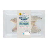 M&S Mediterranean Sea Bream Fillets 180g, imported from the UK