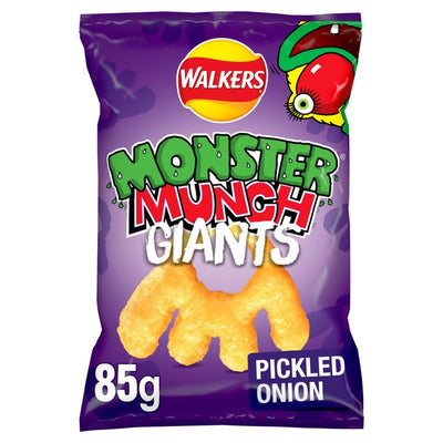 Monster Munch Giants Pickled Onion Sharing Crisps 85g