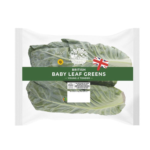M&S Baby Leaf Greens 200g, imported from the UK
