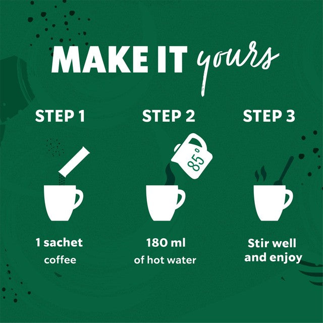 Starbucks caramel latte instant coffee sachets (British brand)