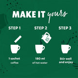Starbucks caramel latte instant coffee sachets (British brand)