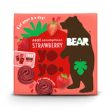 Bear strawberry fruit rolls 5 x 20g - British product