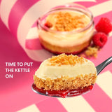 Gu sponge cake dessert pots with raspberry compote 2x74g, UK version