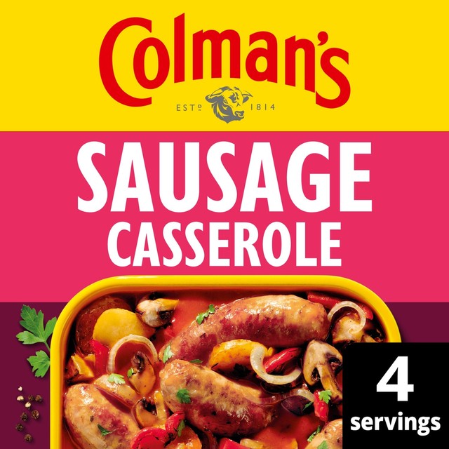 Colman's sausage casserole recipe mix 45g - British product