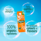 Organix gingerbread men biscuits 5x20g, imported from the UK