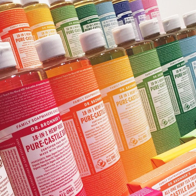 Dr Bronner lavender organic all-one magic soap 475ml - British product