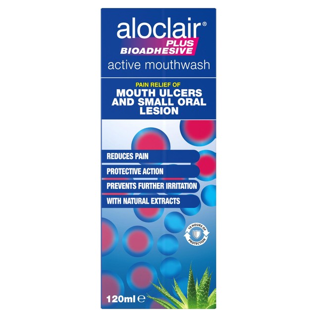 Aloclair Plus Mouthwash 120ml - British product