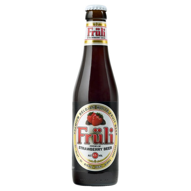 Fruli strawberry beer 330ml - British product