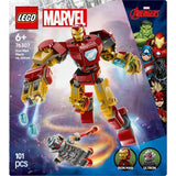 LEGO Iron Man Mech vs Ultron building set, UK version