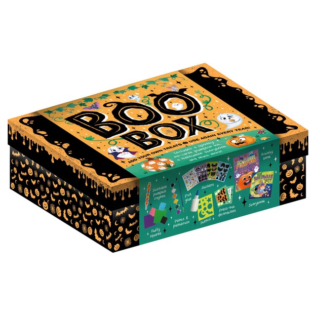 Igloo Books Boo Box creative Halloween craft kit 636g, UK version